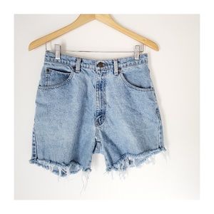 Vintage Bass High Waisted Mom Cutoff Shorts